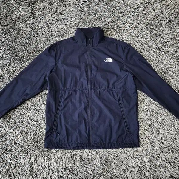 CORONA タートルネック ウインドブレーカーシャツ ナイロン OD L