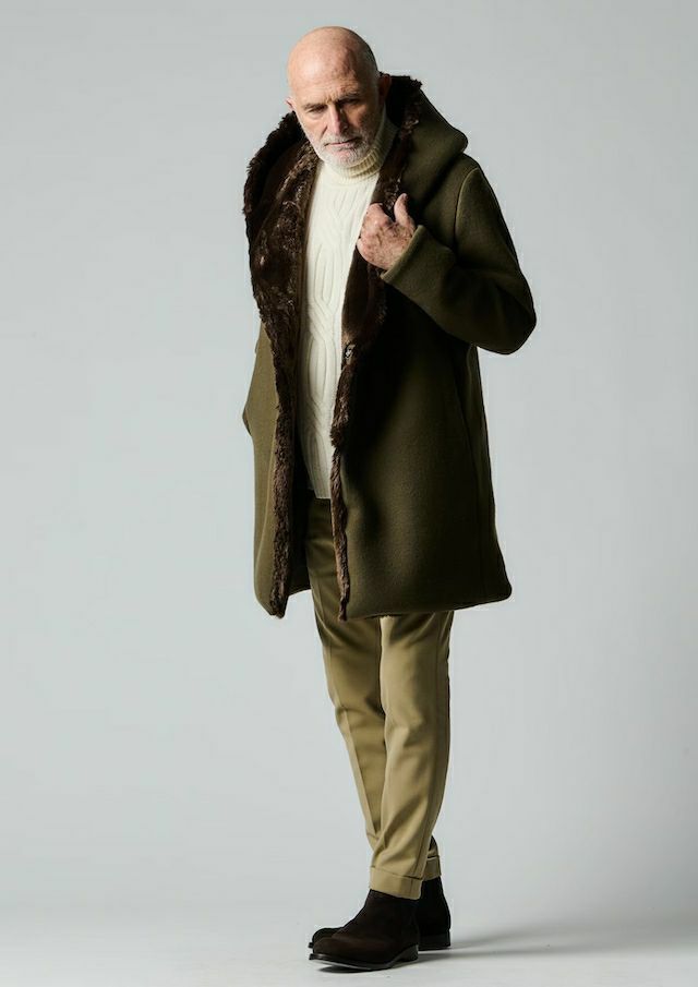 【未使用】1PIU1UGUALE3 ラップスナップコート サイズ6 未使用 1piu1uguale3 ウノピゥウ 6 グリーン WRAP SNAP COATラップ