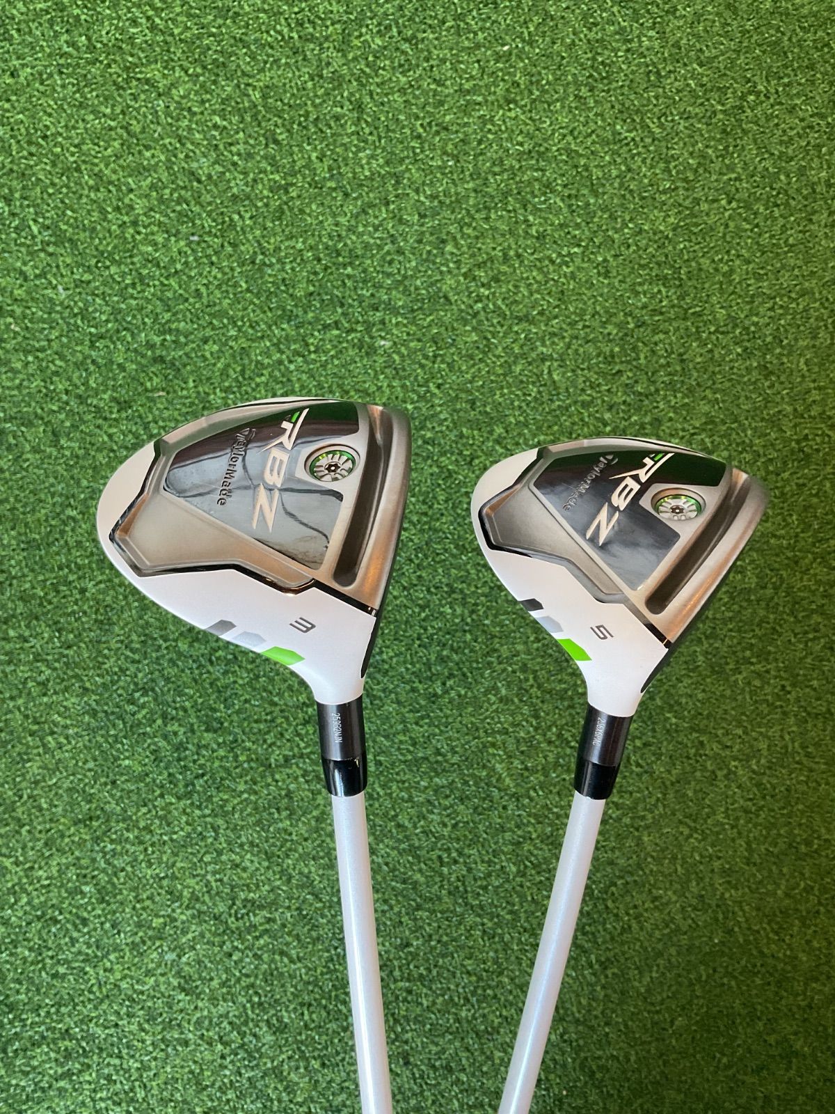 良品】テーラーメイド RBZ FW 3W＆5W 最も安い 2本セット 良品