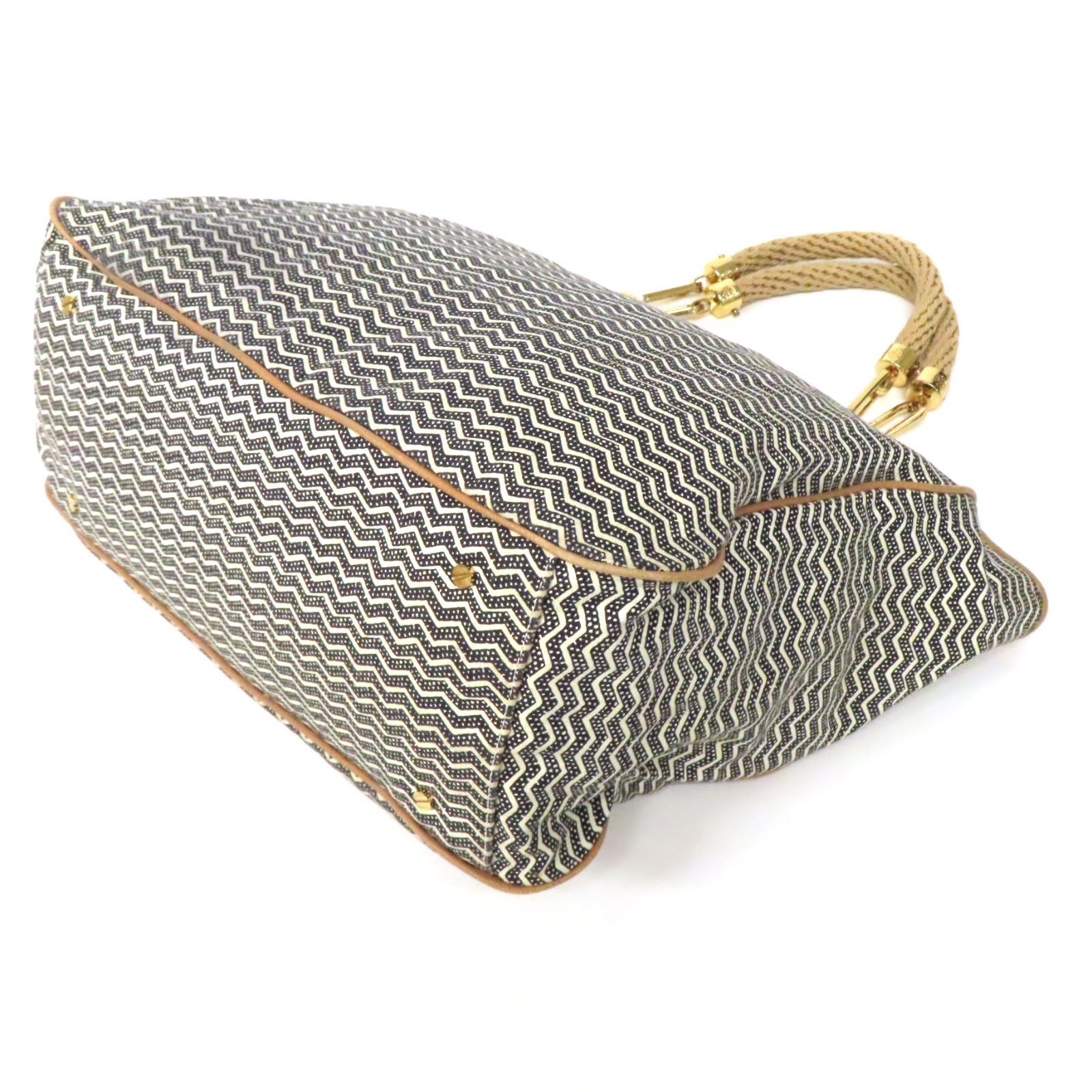 FI25149 美品 TORY BURCH トリーバーチ トートバッグ キャンバス 