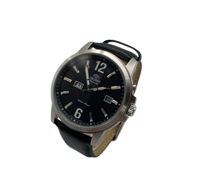 ORIENT 自動巻き時計 オリエント EM75-C0-A 自動巻 メンズ 腕時計 黒文字盤 ORIENT