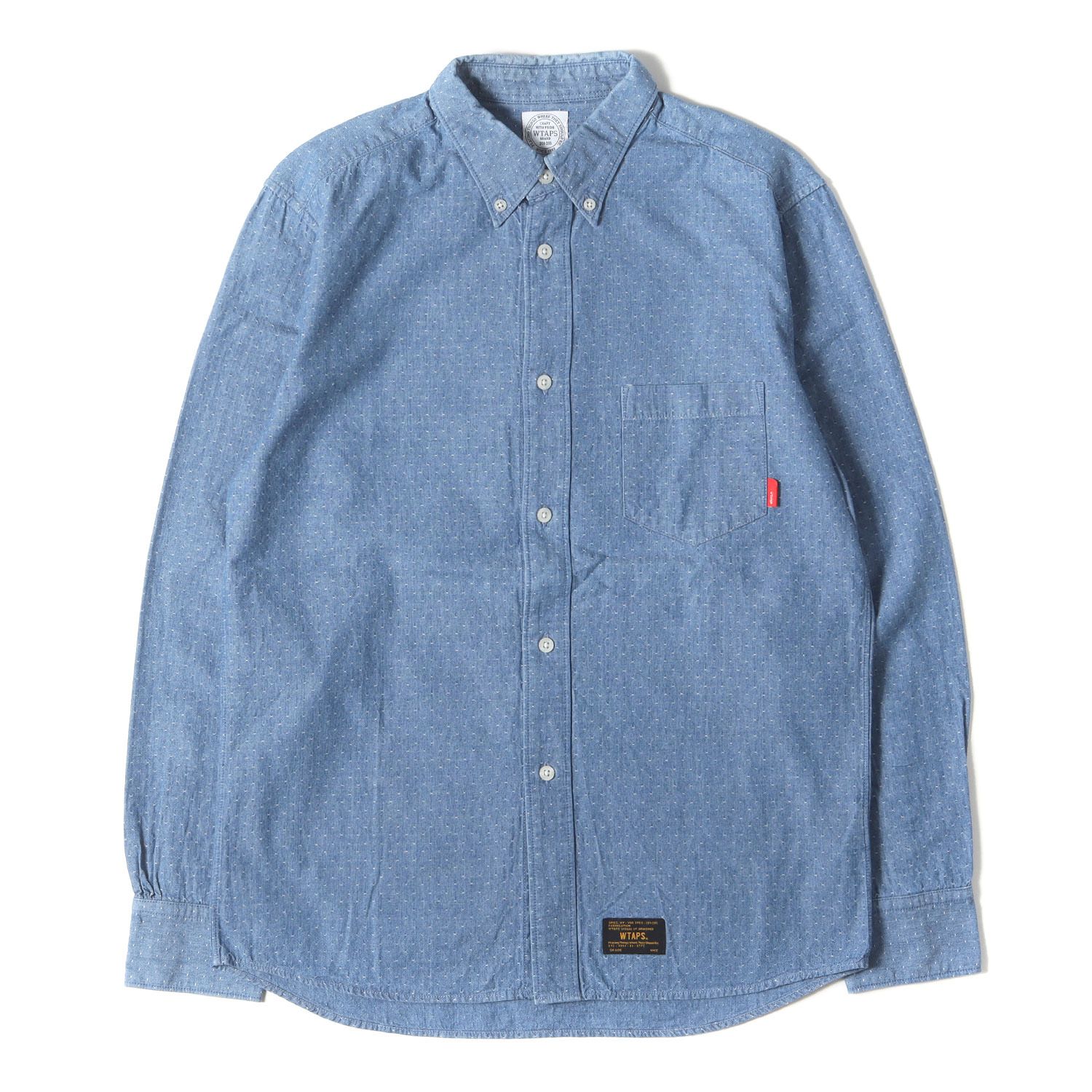 WTAPS wtaps シャンブレーシャツ WTAPS＞CB / LS / CTPL. CHAMBRAY. COOLMAX® | MAKES
