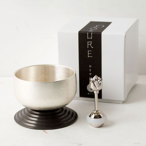 ここかしこ 音ずれリン シルバー お鈴 仏具 Kokokashiko Buddhist bell