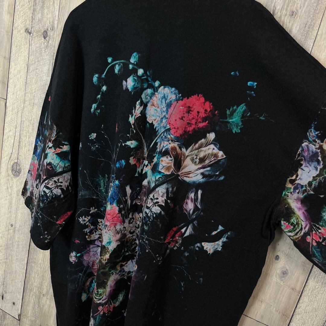 LAD MUSICIAN Tシャツ 19ss 花柄 44 ネイビー 2325801_01.jpg