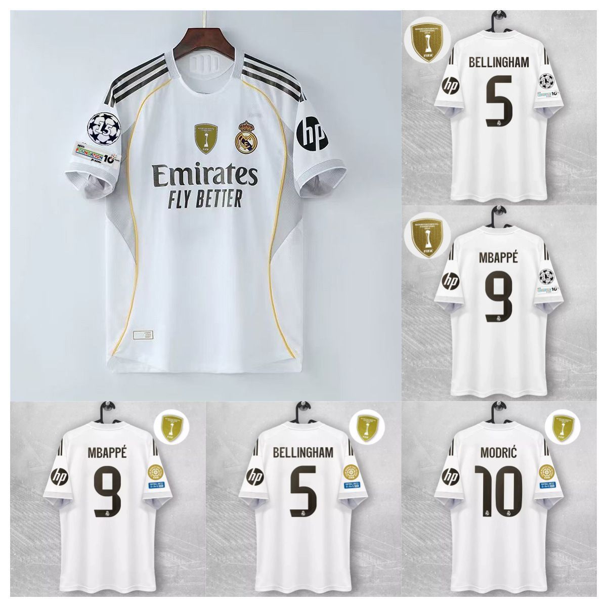 25/26 レアルマドリードユニフォーム UEFA チャンピオンズリーグアーム