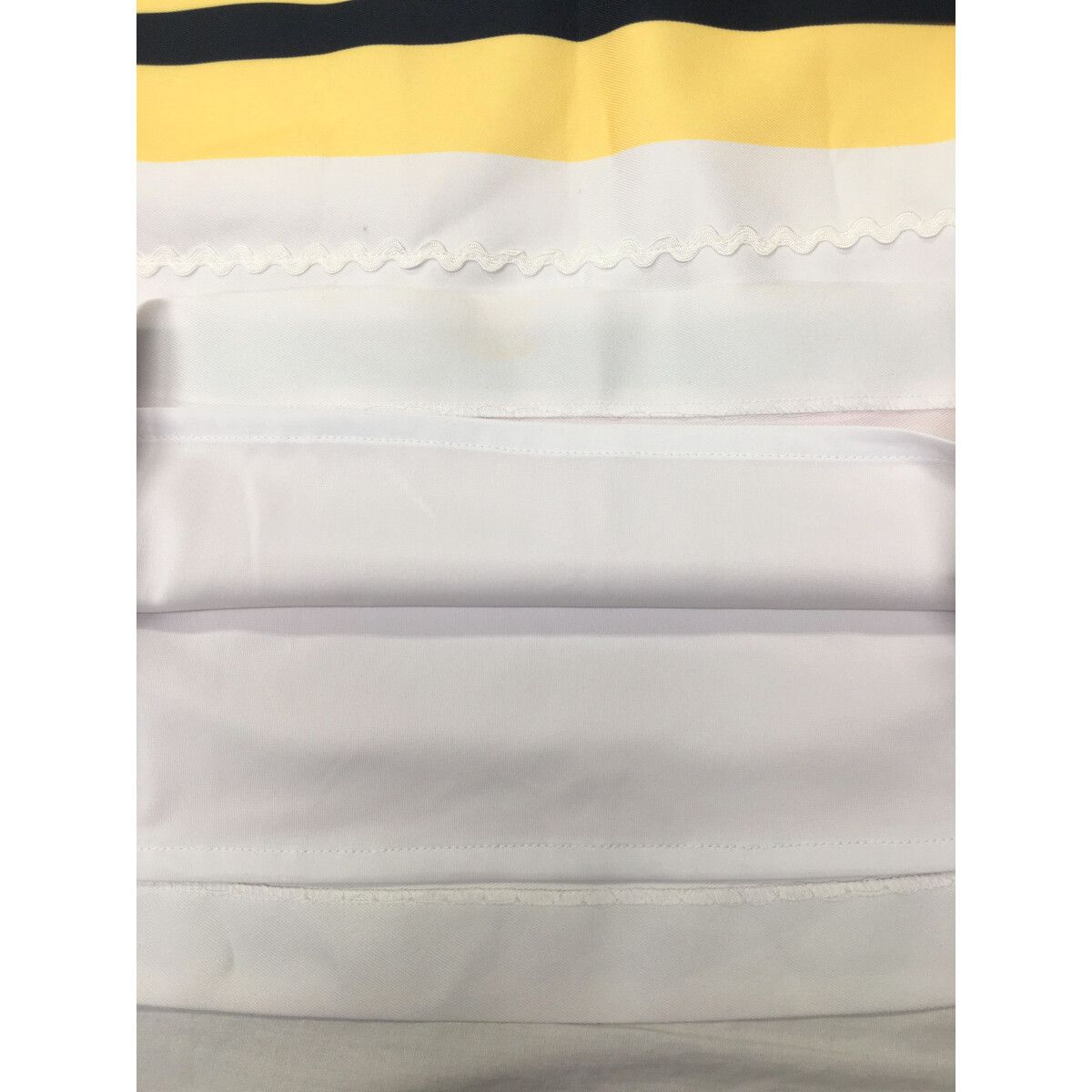 archivio - coco 中古 アルチビオ archivio レディース スカート 38(M) 白×ピンク×黄色 裏地付き archivio - coco 中古 アルチビオ archivio レディース スカート