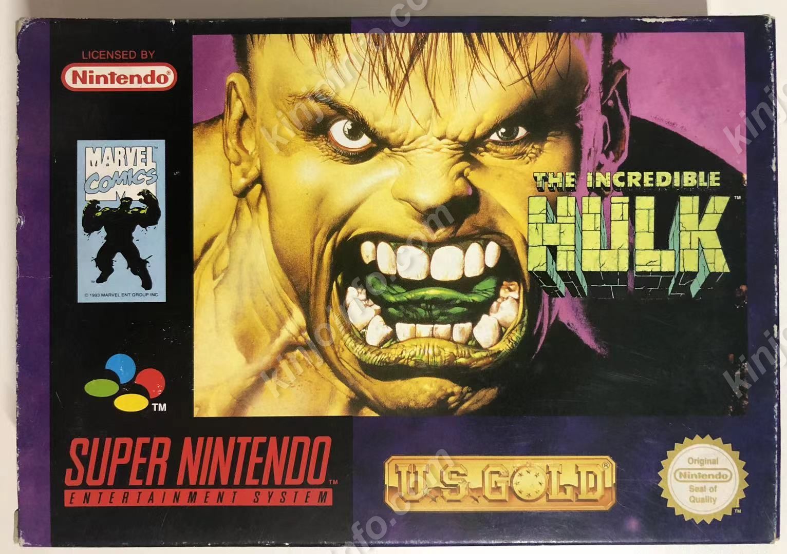 The Incredible Hulk中古美品・SNES欧州版 The Incredible Hulk【中古美品・SNES欧州版】 - メルカリ
