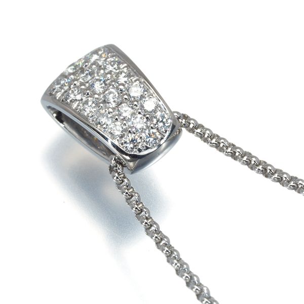 モニッケンダム ネックレス ダイヤ ダイヤモンド 0.32ct パヴェ Pt900  
