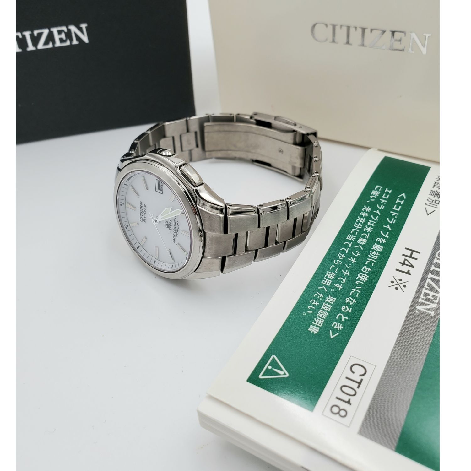 稼働品 シチズン アテッサ デュラテクト エコドライブ CITIZEN ATTESA