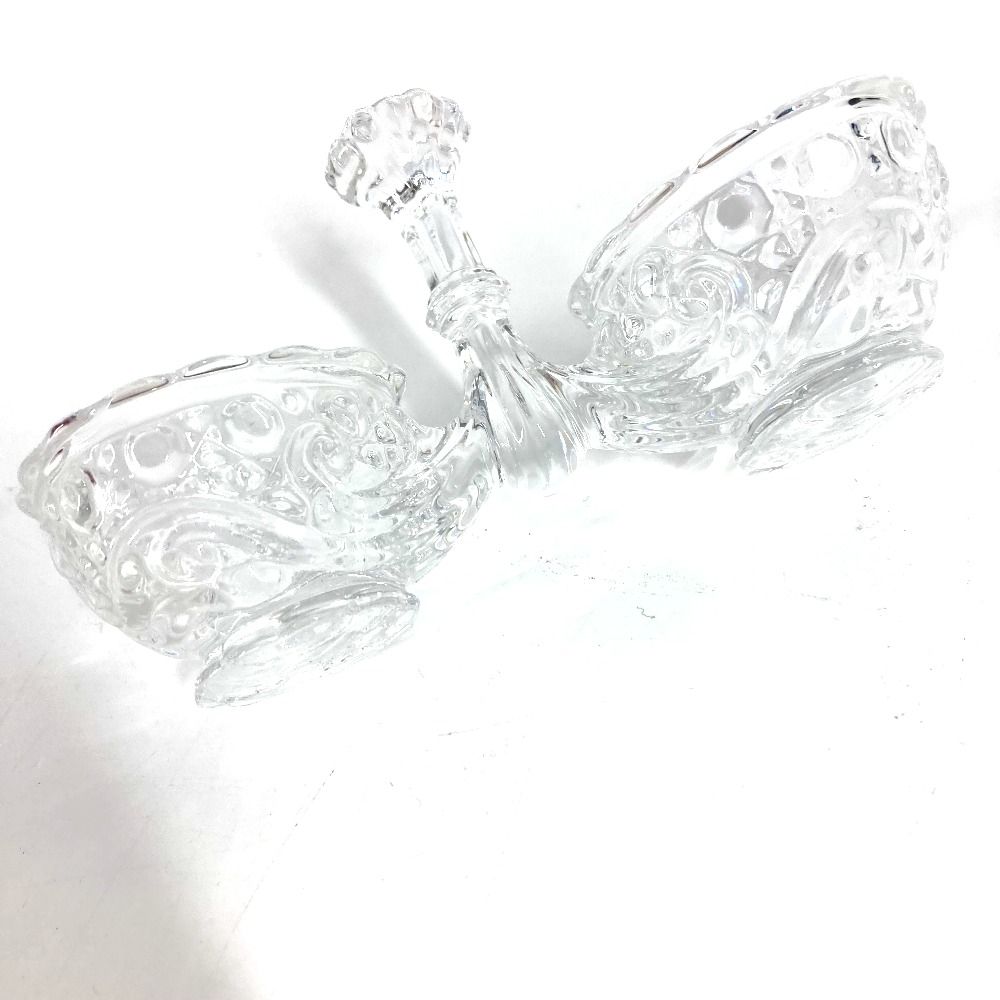 Baccarat バカラ お皿 ダブル ソルトセラー ソルト＆ペッパー