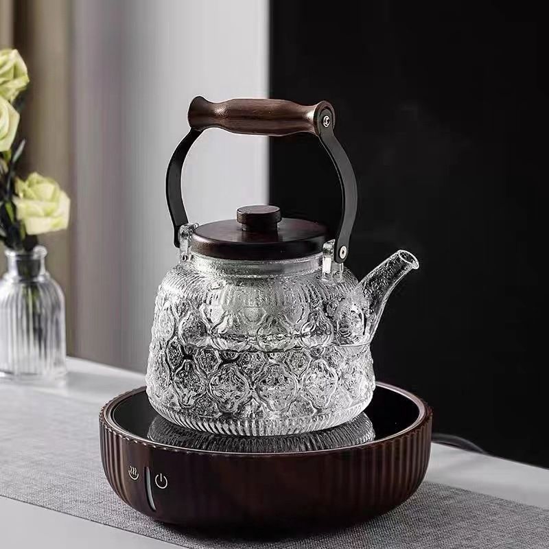 急須 ジャパン ティーポット 1000ml クリアガラス 直火用 耐熱