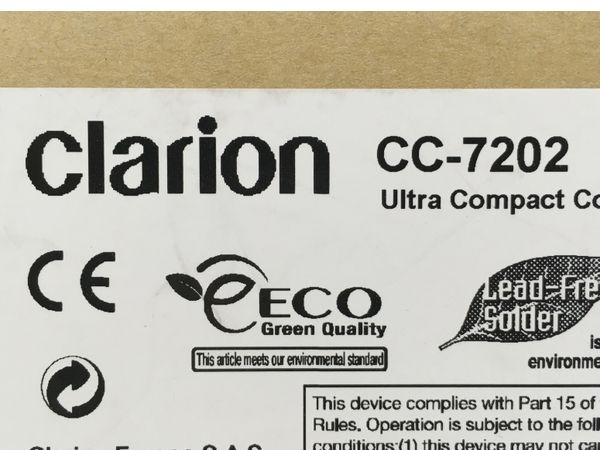 clarion EA-1812A CC-7202 日立Astemo HCNV-F10SC カメラ電源分配BOX