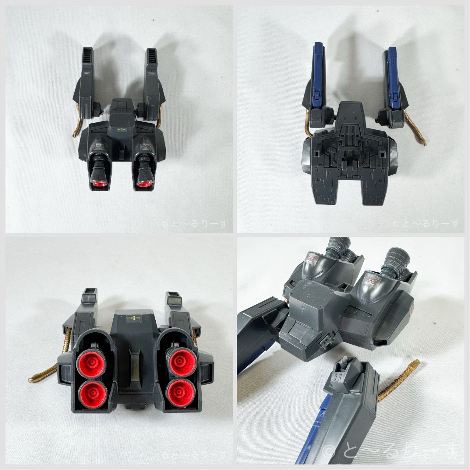 組立済】PG 1/60 RX-178 ガンダムMk-II ティターンズカラー