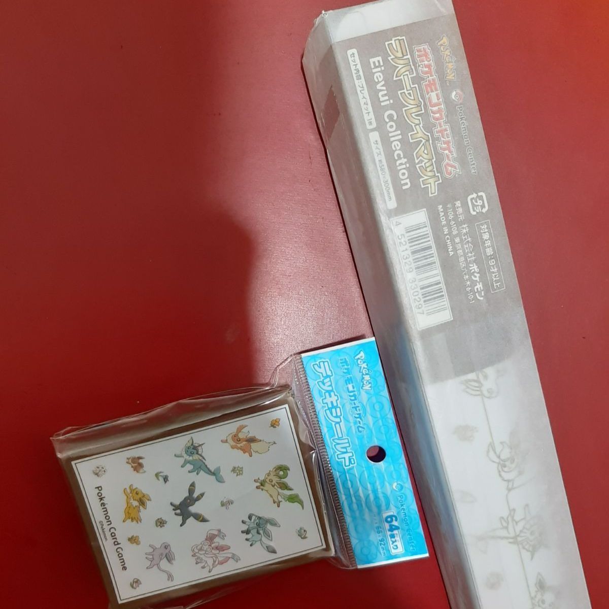 イーブイズ コレクションファイル リフィル ラバープレイマット デッキ