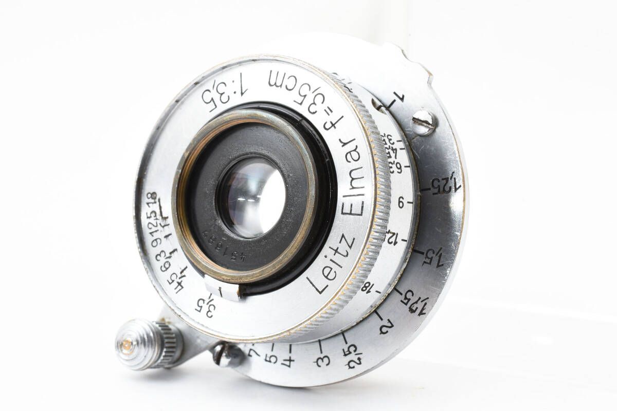 【美品】Leica ライカ　エルマー L 35mm F3.5 クローム Leica エルマー L 35mm F3.5 クロム 中古 C2120135519319｜中古通販