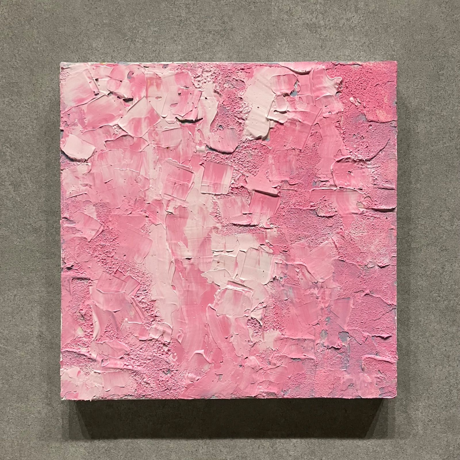 40×40㎝ キャンバス テクスチャーアート ニュアンス 桜の絵 桜