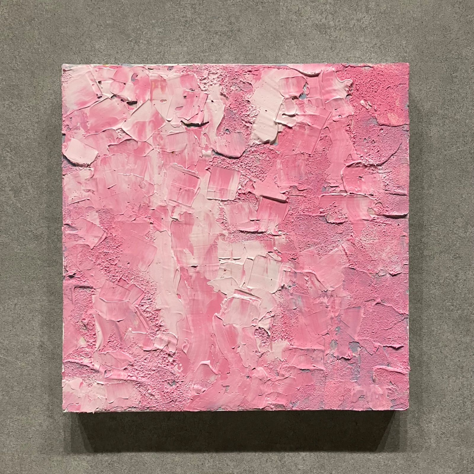 40×40㎝ キャンバス テクスチャーアート ニュアンス 桜の絵 桜 春