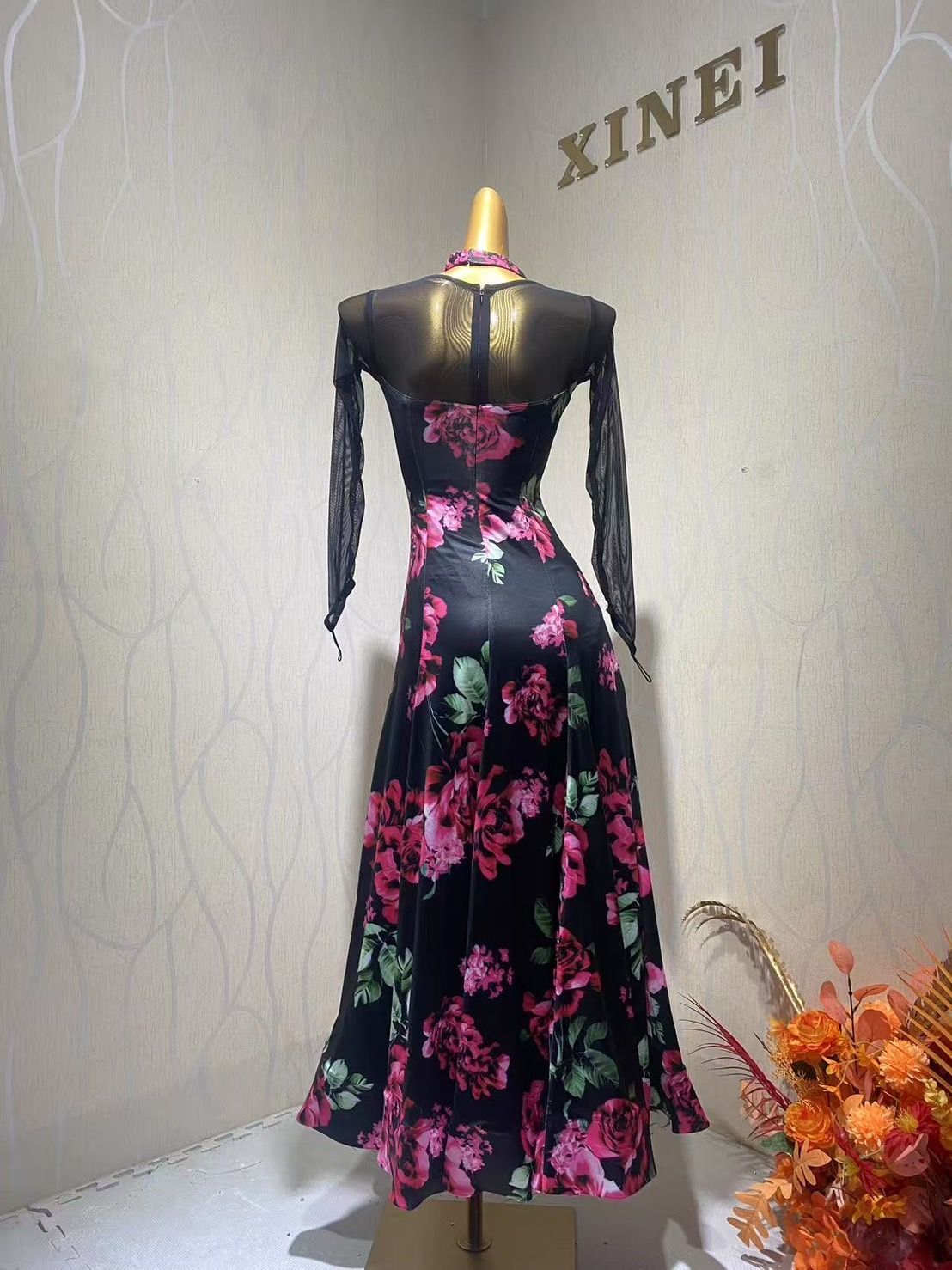 ✿昨年フルオーダースタンダードドレス 緑陰 チャコット タカダンス