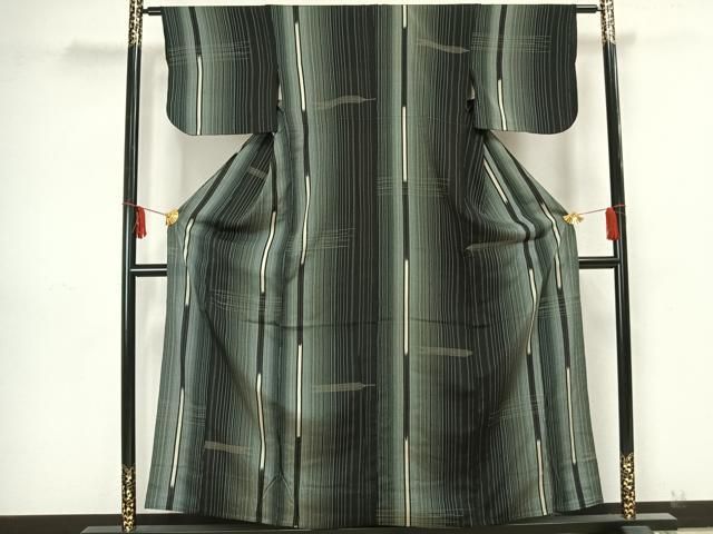 平和屋着物○お召 吉祥文 正絹 逸品 未使用 AAAZ8884ph