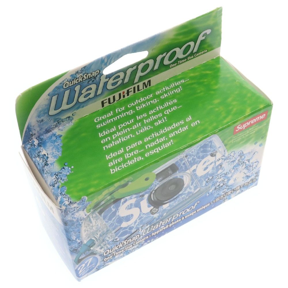 SUPREME (シュプリーム) Fujifilm Waterproof Camera Blue フジ