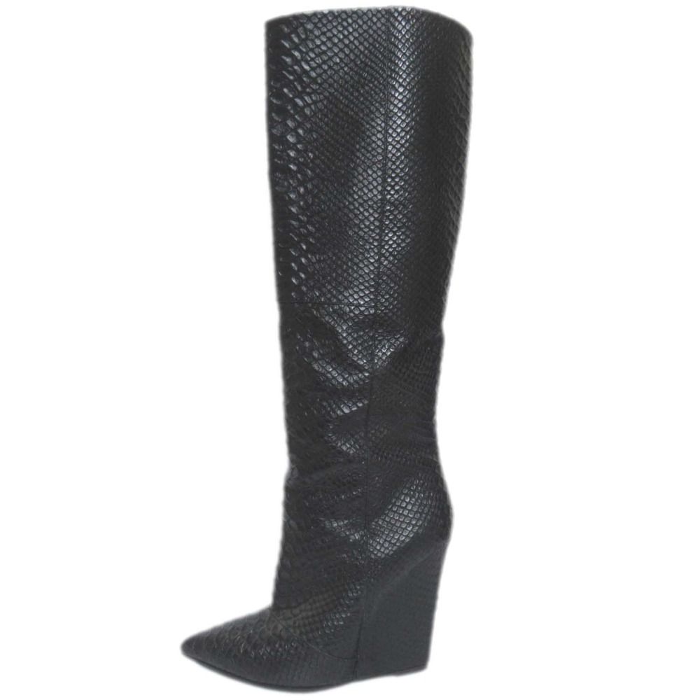 美品 GIUSEPPE ZANOTTI ジュゼッペザノッティ パイソン レザー