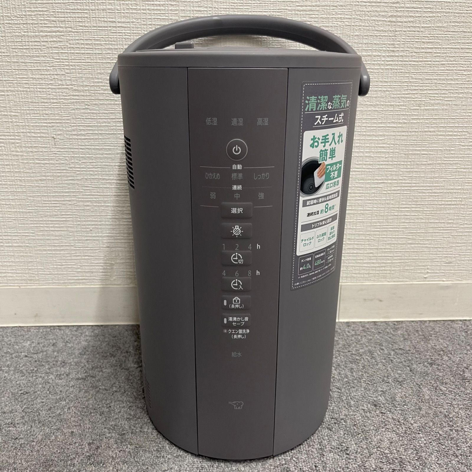 スチーム式加湿器 EE-DE50