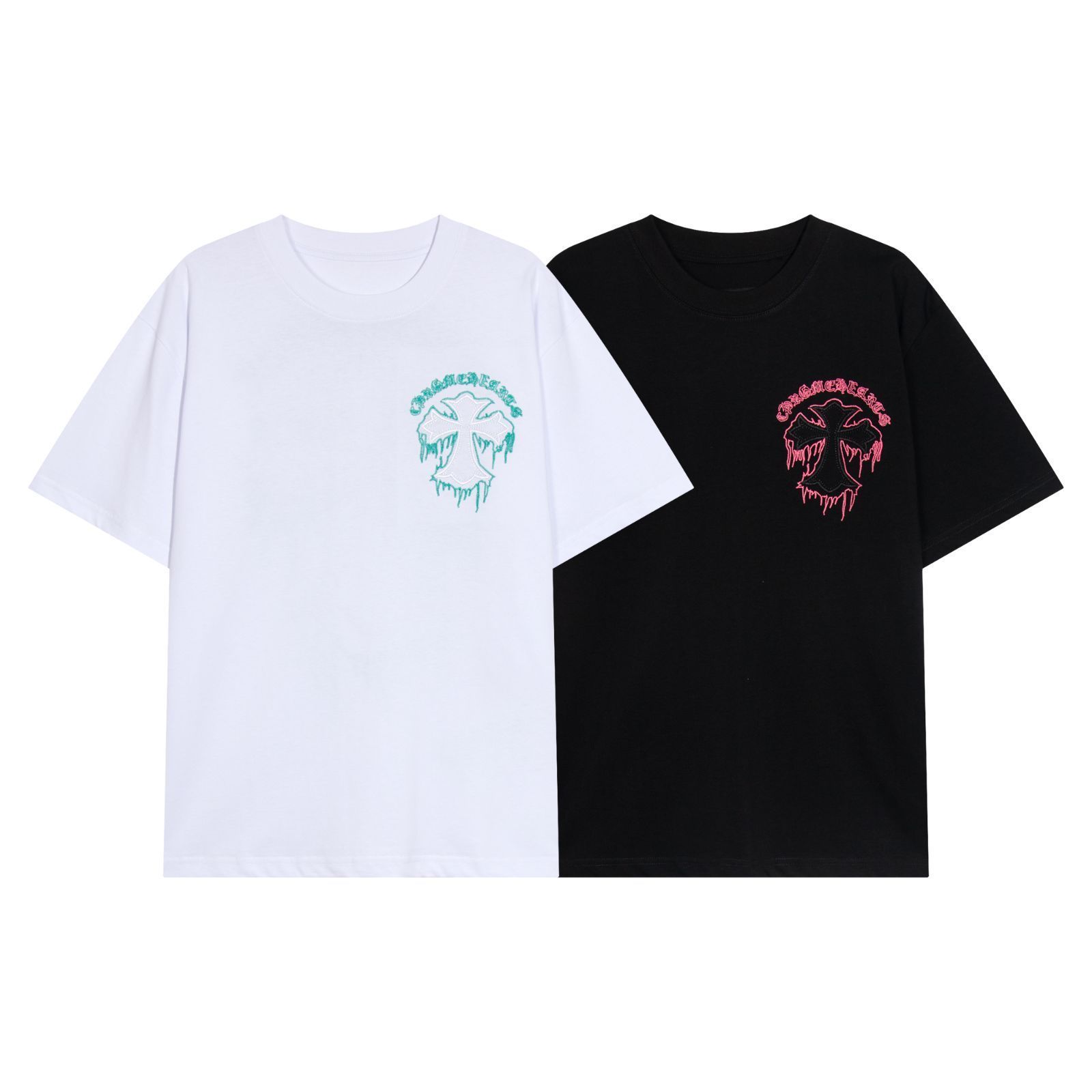 24SS 新品クロムハーツ CHROMEHEARTS 半袖 Tシャツ 男女兼用 【2枚2000 