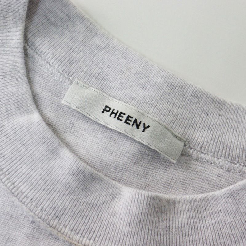 2024AW フィーニー PHEENY ポンチボーダー ロングスリーブ