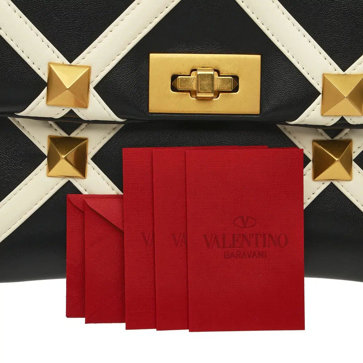 関送込 VALENTINO ローマンスタッズ ラージショルダーバッグ 名古屋】ヴァレンティノ ローマンスタッズ ラージ チェーン