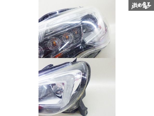 点灯OK！ スバル 純正 ZC6 BRZ 後期 ヘッドライト LED 左側 助手