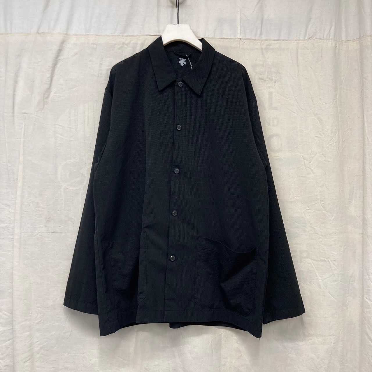 DESCENTE PAUSE /デサント SCHEMATECH AIR SHIRT COVERALL ブラック 0 