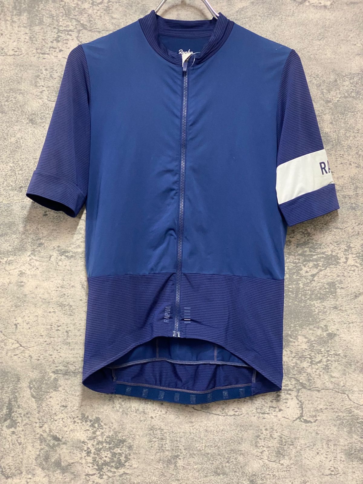 JA803 ラファ Rapha PRO TEAM JERSEY 半袖 サイクルジャージ 紺 S