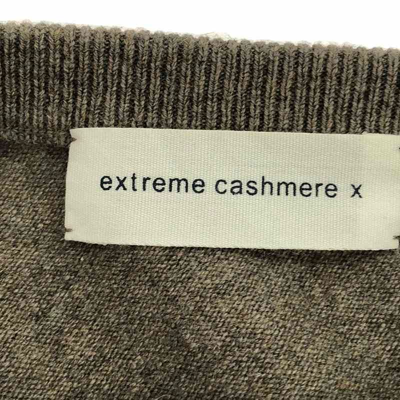 extreme cashmere / エクストリームカシミヤ | カシミヤ ワンショルダー ニット | ブラウン系 | レディース extreme cashmere / エクストリームカシミヤ | カシミヤ ワン