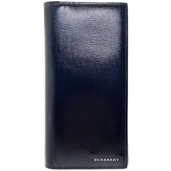 レザー 長 財布 burberry 財布 BURBERRY - 極美品 バーバリー レザー