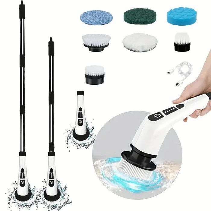 電動クリーニングブラシ 床 タイル クリーニング用品 クリーニングツール 新学期用品