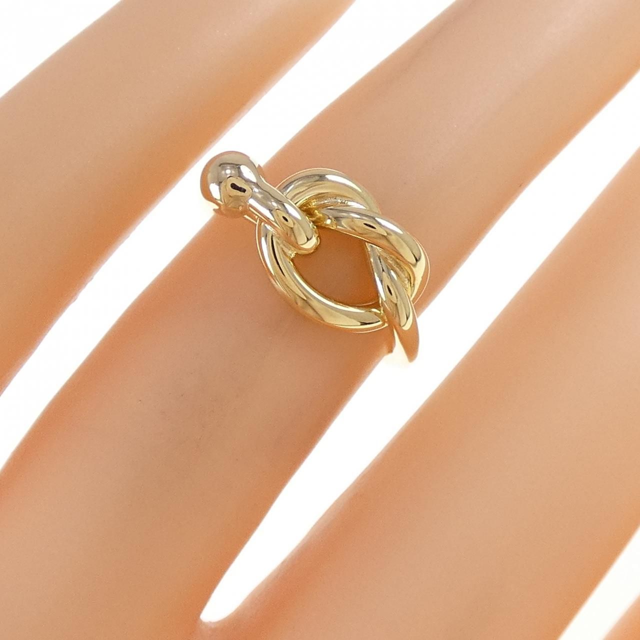 ビンテージティファニーのラブノットリング925 750 ティファニー ラブ ノット リング VINTAGE TIFFANY ティファニー