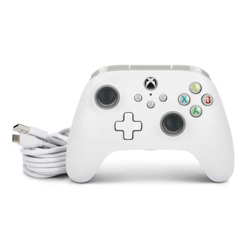 【 新品 未開封 】 アコ・ブランズ・ジャパン (国内正規品 2年保証)PowerA有線コントローラー ホワイト Xbox Series XS用 PC Power A 1519365JP-02 未使用 送料無料