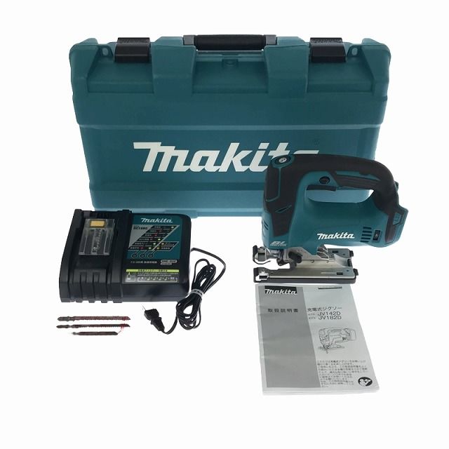 美品マキタ 18V 充電式ジグソーJV182D バッテリー 充電器付き