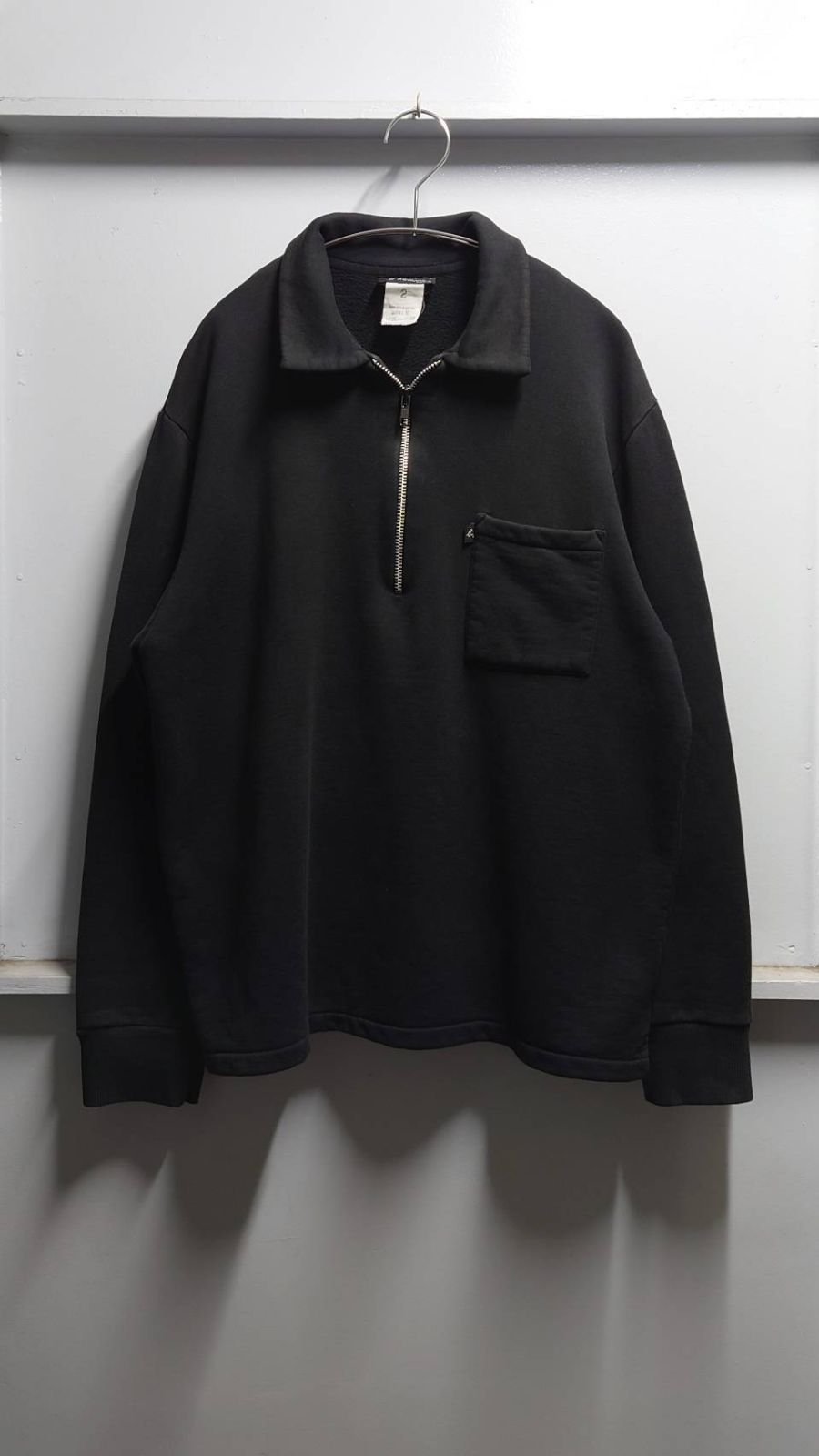 90-00's agnes b. homme ハーフジップ スウェット サイズ2