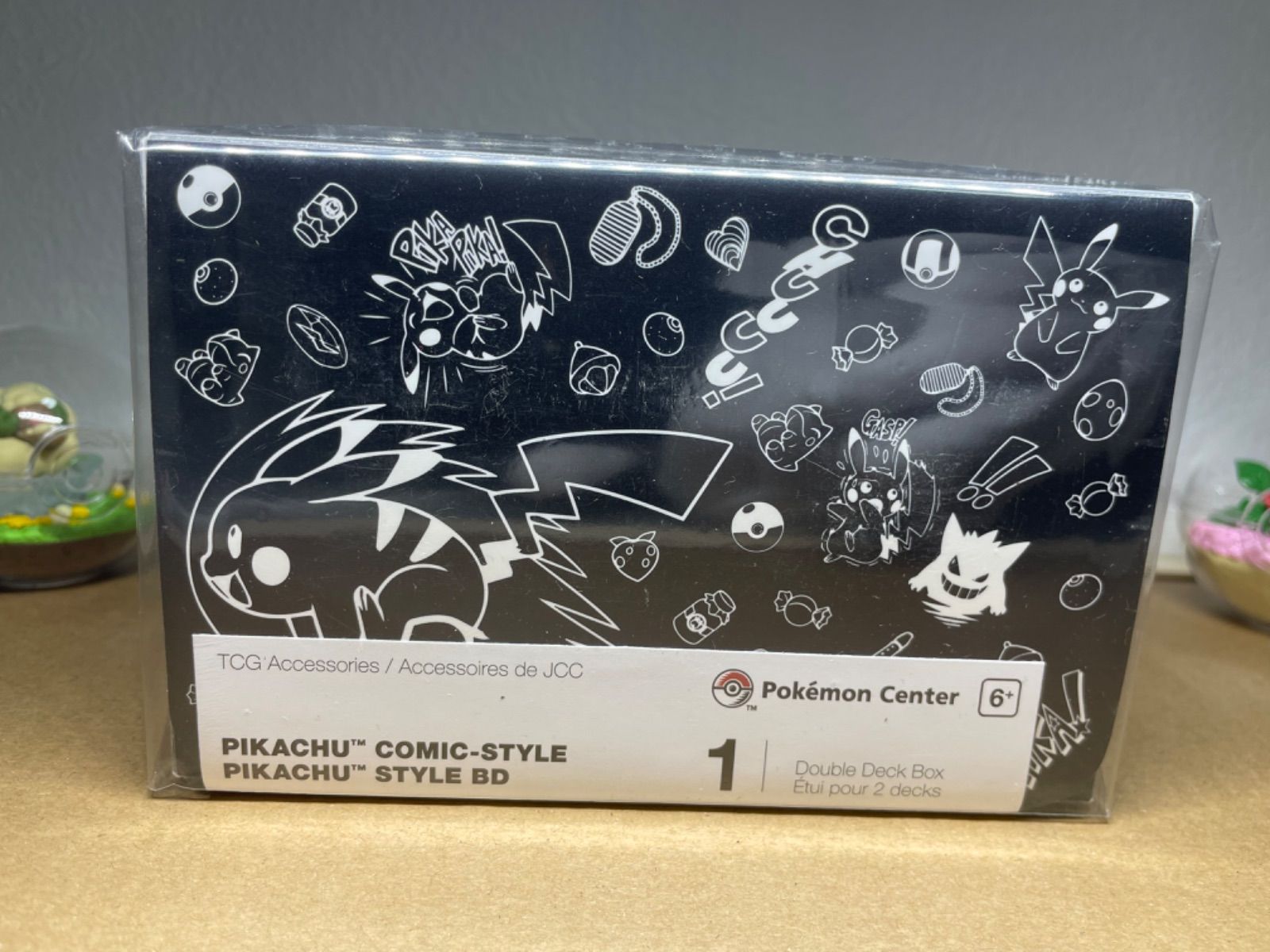 海外ポケセン限定】ピカチュウ コミックスタイル ダブルデッキ