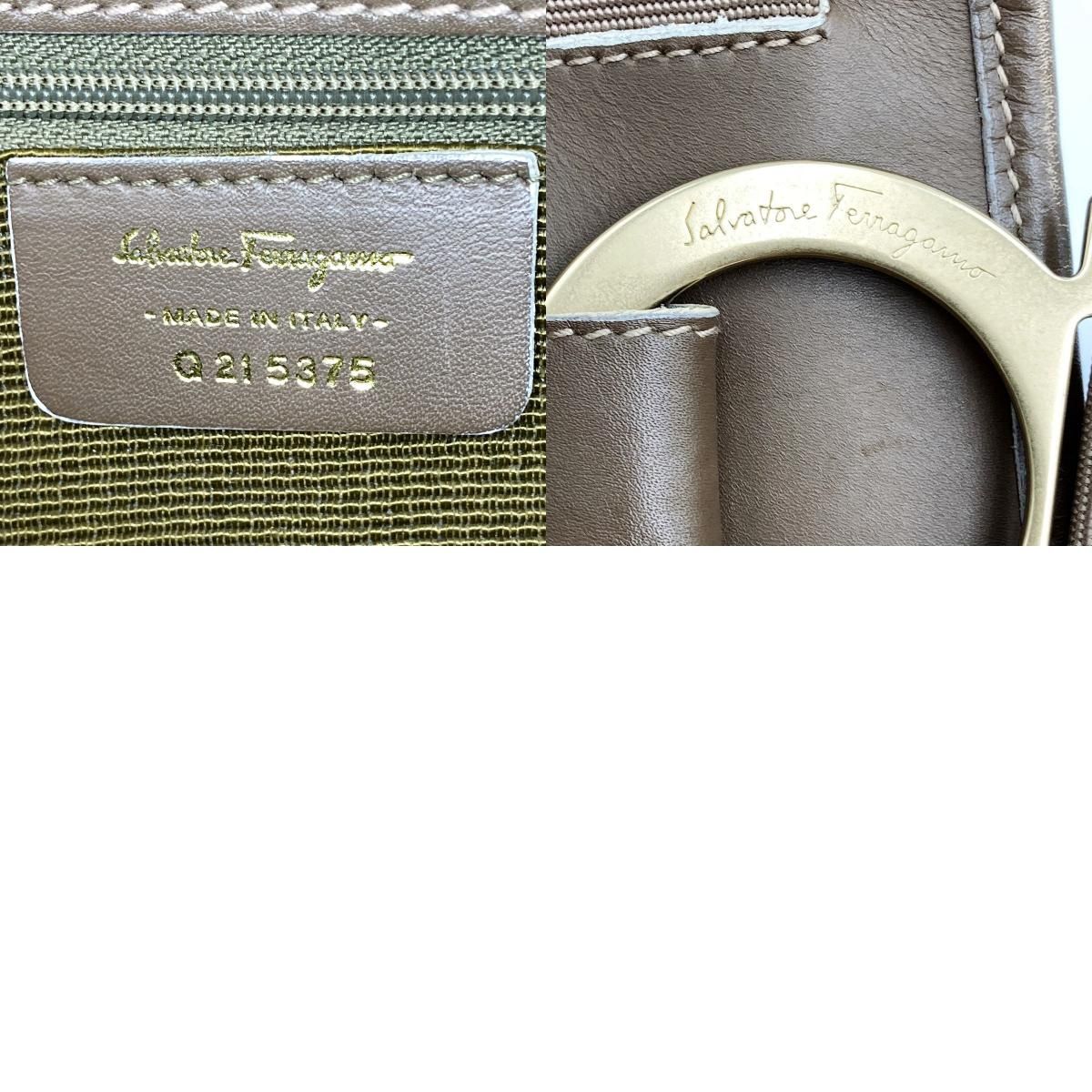 Salvatore Ferragamo フェラガモ Q21 5375 トートバッグ ベージュ