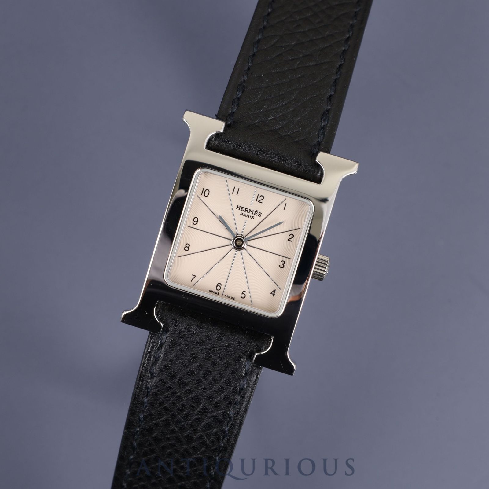 HERMES エルメス HH1.710 Hウォッチ クォーツ メンズ 箱・保証書