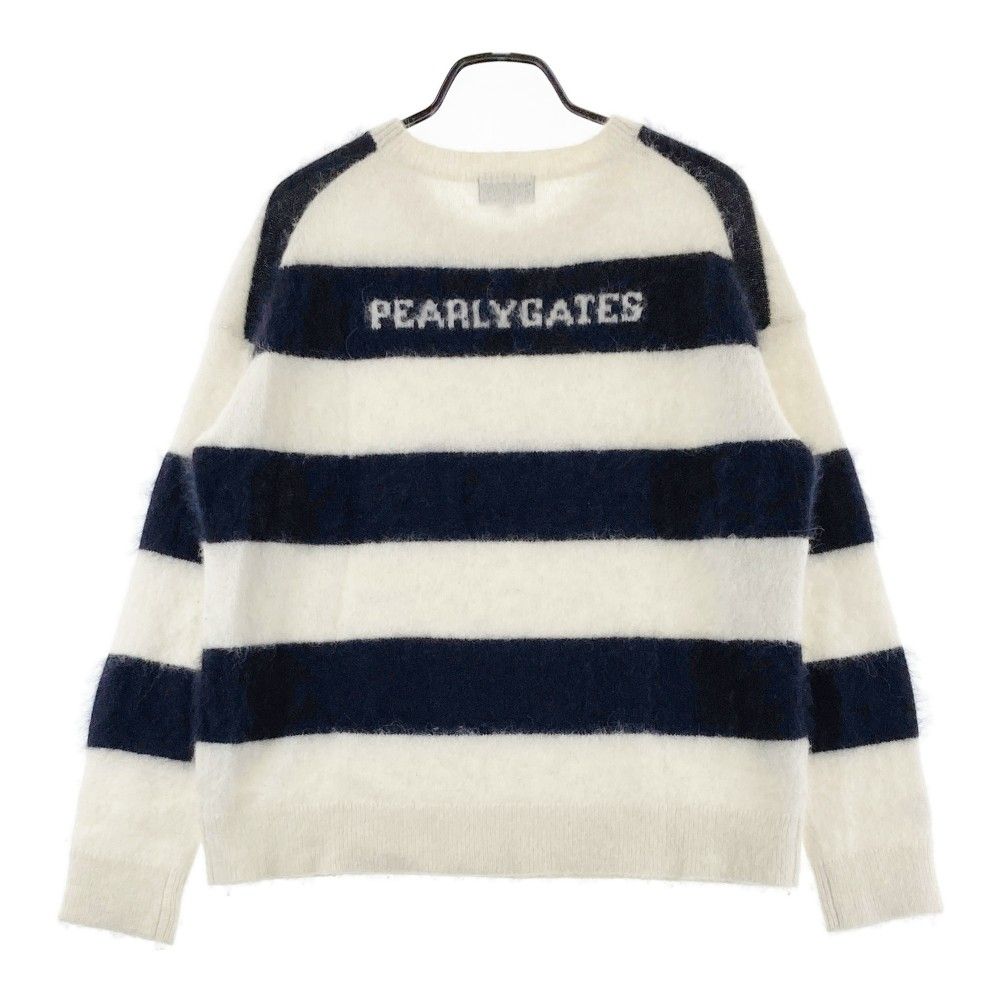 サイズ：2 PEARLY GATES パーリーゲイツ アルパカ混 ニットセーター