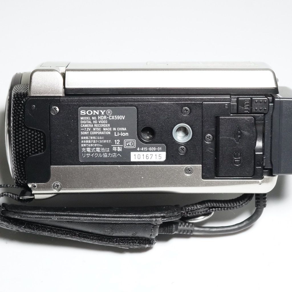 SONY ソニー HDR-CX590V シルバー 元箱 動作OK 1週間保証 /9980