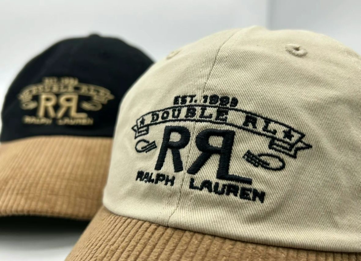 RRL ウィングマーク インディゴ デニムキャップ スナップバック