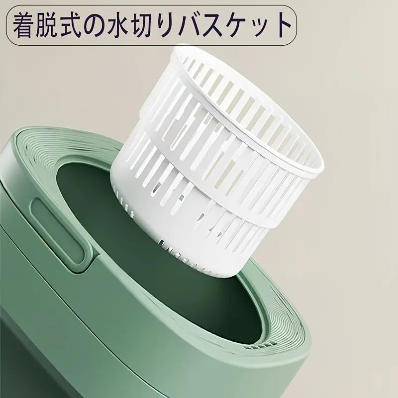 3つの効率的なモードを備えた折りたたみ式ドラムを採用しています