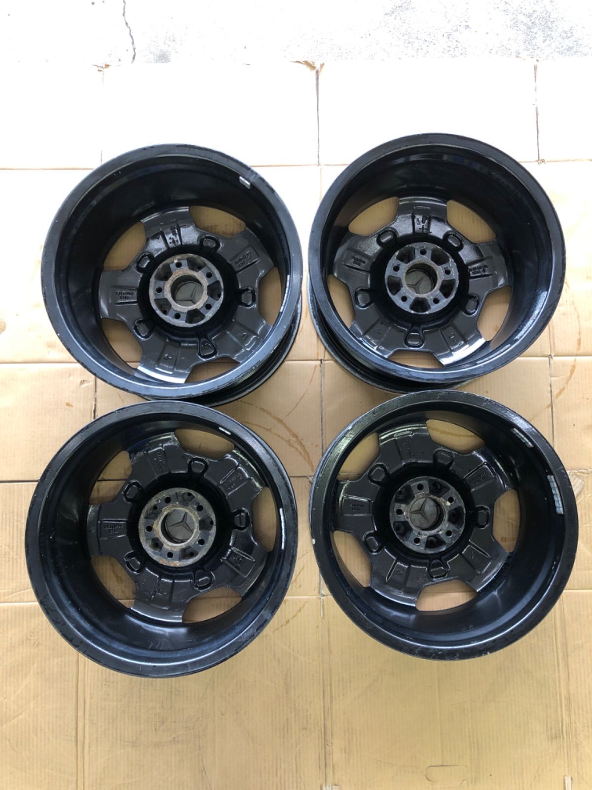 メルセデス・ベンツ 17インチ アルミホイール 希少品】メルセデスベンツ W124 E500 Limited 純正 17in 8.25J+