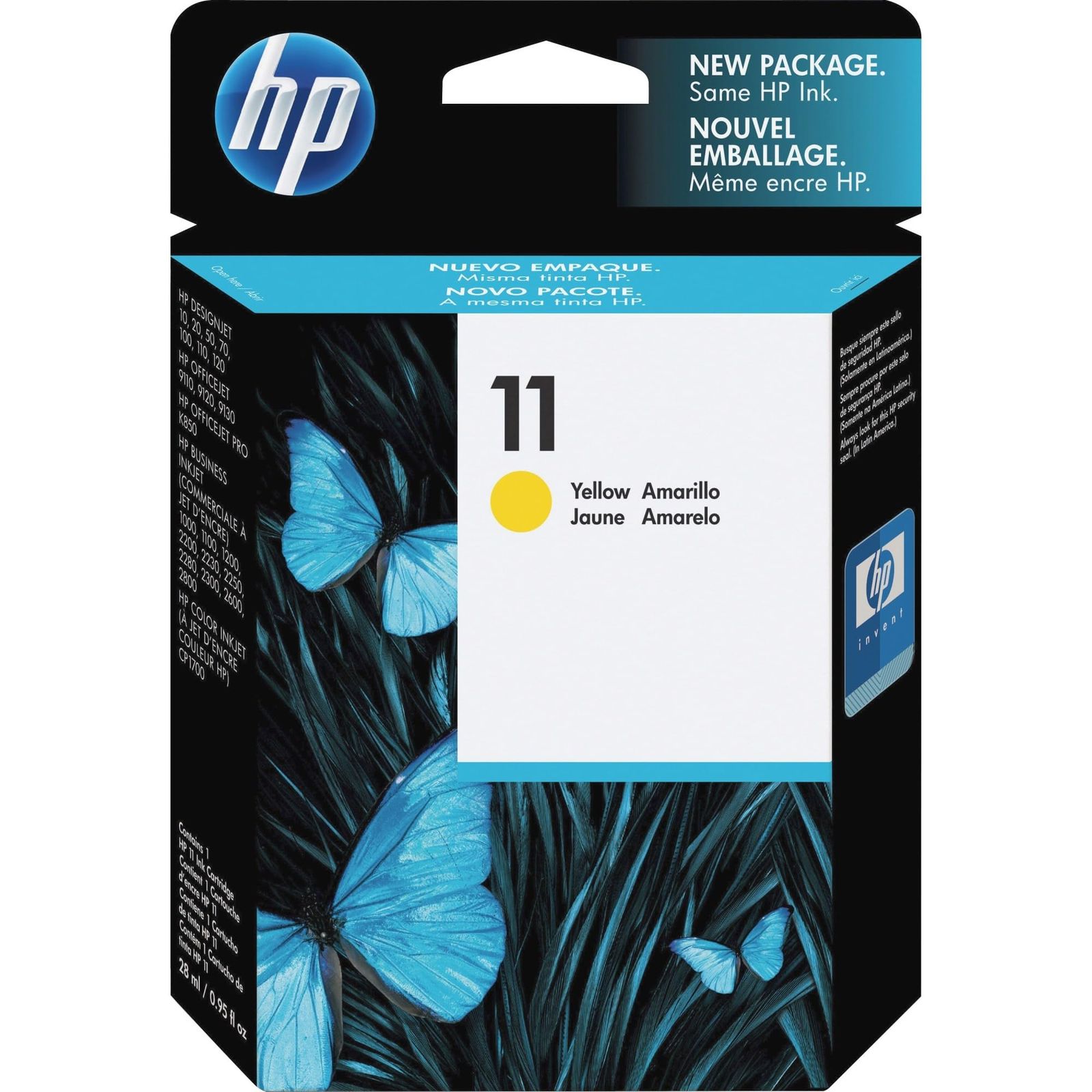 HP 11 インクカートリッジ イエロー C4838A 並行輸入品