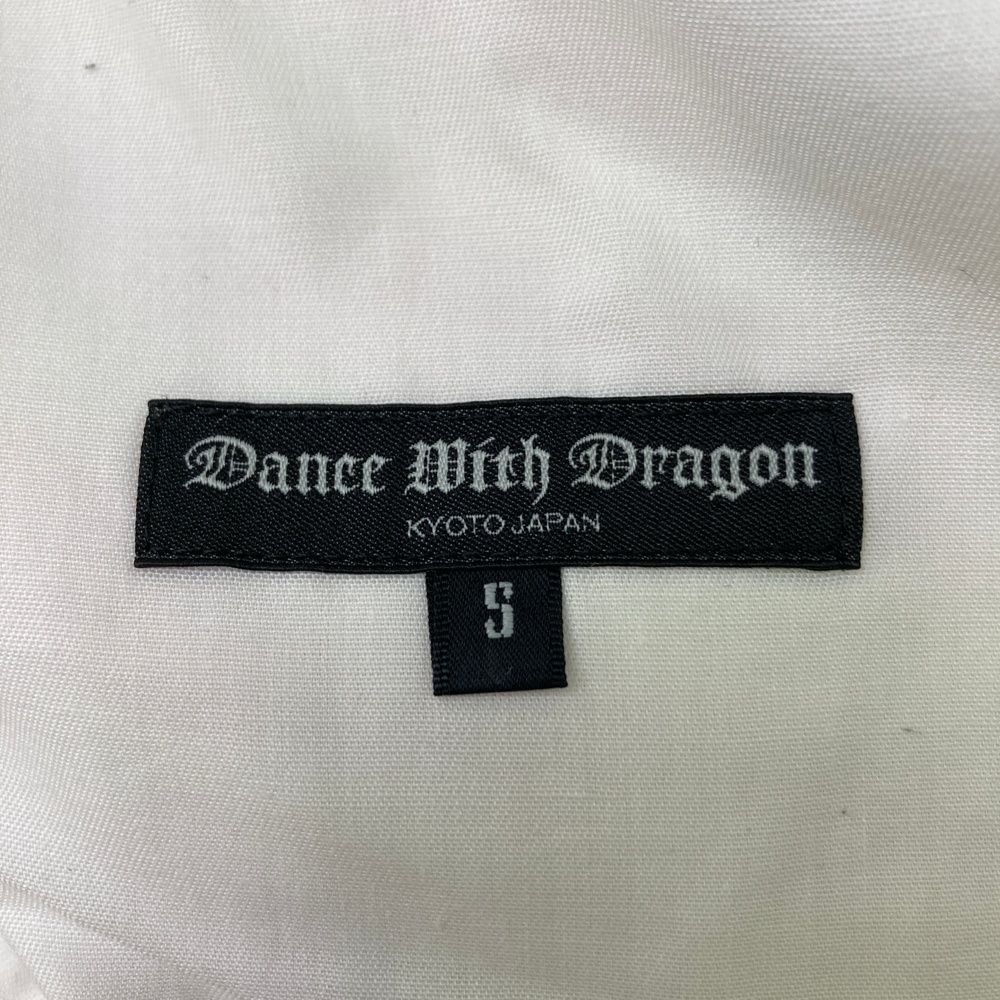 美品 Dance With Dragon ゴルフウェア パンツ 軽量 スウェット サイズ：5 DANCE WITH DRAGON ダンスウィズドラゴン ハーフ