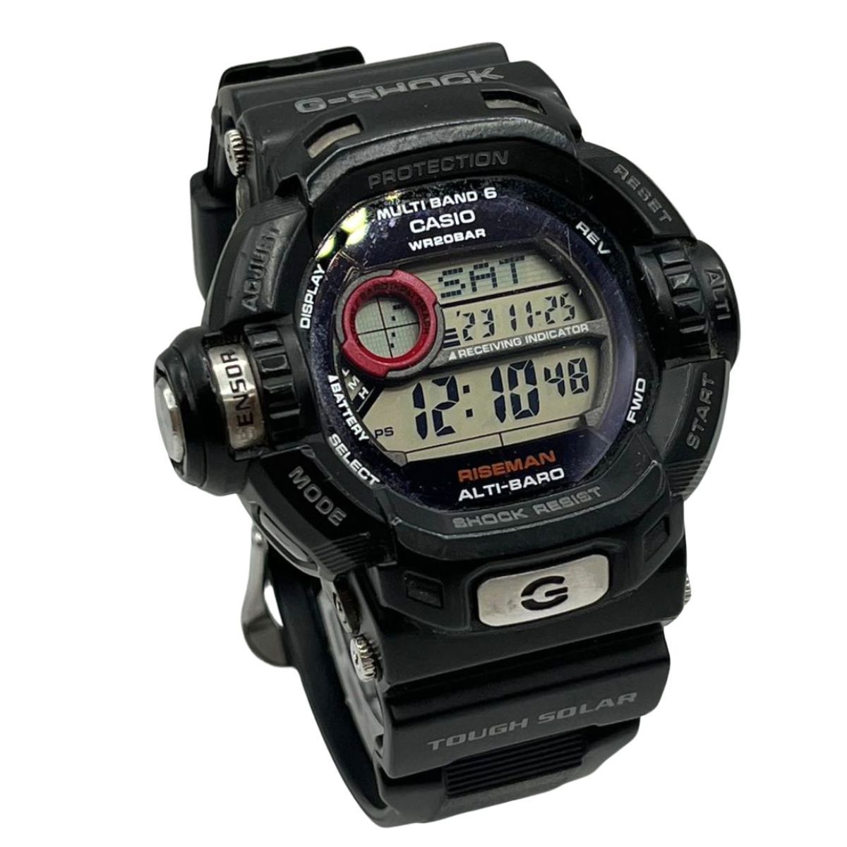 J23 CASIO カシオ G-SHOCK ライズマン GW-9200J-1JF ブラック ソーラー 